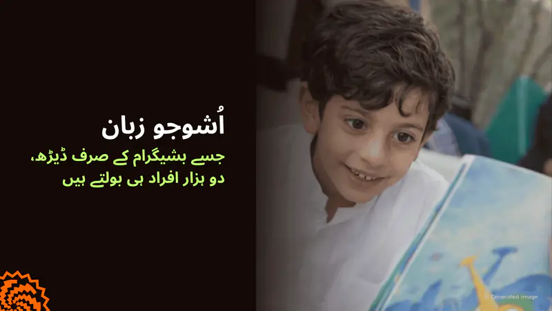 اُشوجو زبان: بشیگرام کے صرف دو ہزار افراد کی نایاب مادری زبان